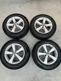 Cerchi gomme usate invernali 14 pollici originali 