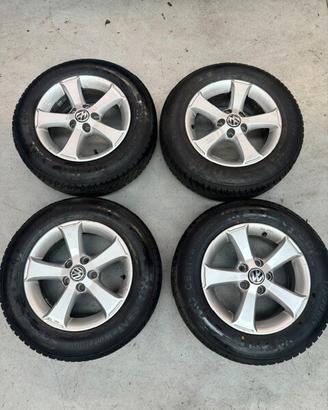 Cerchi gomme usate invernali 14 pollici originali 
