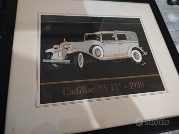 quadro Vintage Cadillac V12 (1930) 