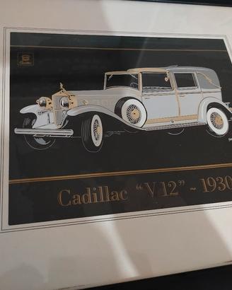 quadro Vintage Cadillac V12 (1930) 
