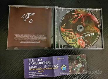 CD Elettraton autografato da Elettra Lamborghini