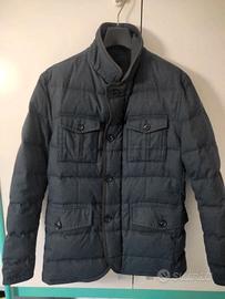 Piumino vera piuma Henry Cotton’s blu 48 uomo