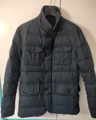Piumino vera piuma Henry Cotton’s blu 48 uomo