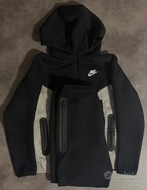 Tuta Tech Nike Nera e Grigia Originale