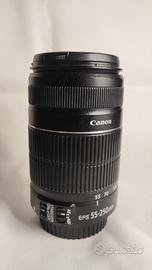 Canon EF-S 55-250mm f/4-5.6 IS II – Teleobiettivo