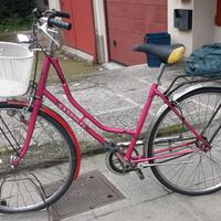 classica donna con cestino  pronta 