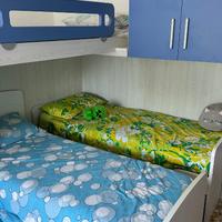 Letto soppalco bambini 3 posti letti SPRING IBIZA