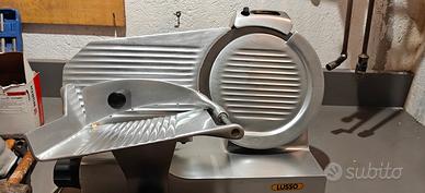 affettatrice professionale con lama da 25 nuova