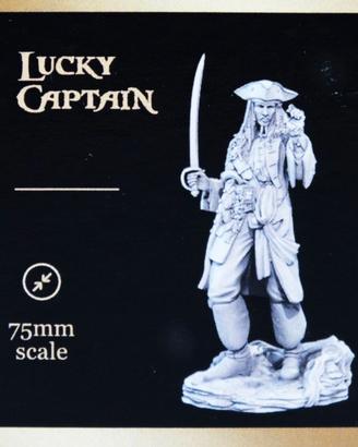 Lucky captain Jack sparrow miniature Perla nera 75