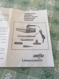 aspirapolvere FIAT vintage per auto