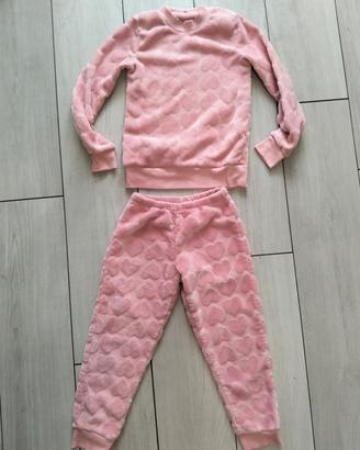 Pigiama completo caldo Tezenis bimba 8/9 anni✨