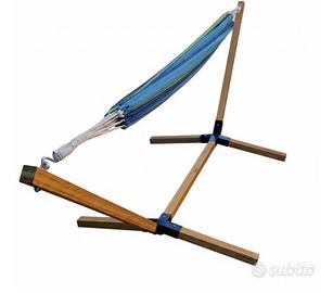 Amaca da giardino in legno