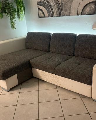 Divano letto angolare contenitore