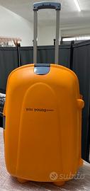 Valigia trolley rigida Coveri 60x40x25 arancione