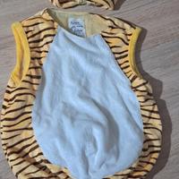 Costume carnevale tigrotto 0-12 mesi