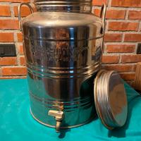 Fusto tanica inox 25 litri