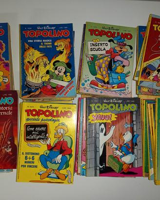 Topolino anno 1987 primi 42 numeri da 1623 a 1664