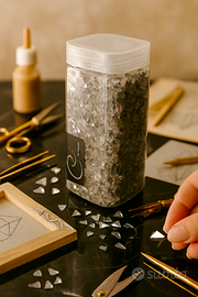Art decor - specchio in granuli 1-4mm