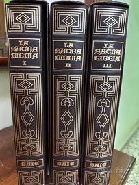 La Sacra Bibbia Saie in Oro 1914 1989 3 volumiLa S