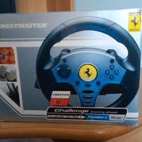 Volante con pedaliera PS2 PS1 originale Ferrari