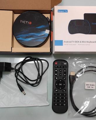 Android Smart Box TV + accesori
