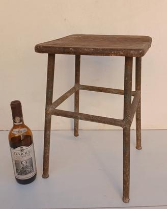 sgabello industriale vintage modernariato anni 60