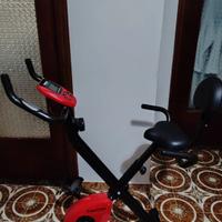 Cicletta cardio con sensori e quadro elettrico