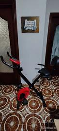Cicletta cardio con sensori e quadro elettrico