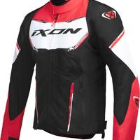 giacca Ixon STRIKER AIR WP UOMO nero BIANCO ROSSO