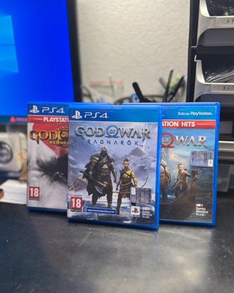Saga completa God of War PS4
