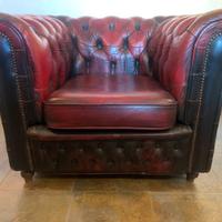 Poltrona Chesterfield originale inglese