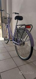 Bici donna tg.26 viola