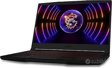 MSI Thin GF63 12UC-815IT, Notebook Gaming FHD 15.6