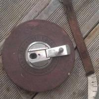 Cordella metrica antiquariato vintage pelle acciai