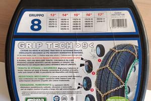 Catene da neve Cora Grip Tech 9 mm gruppo 8