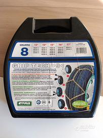 Catene da neve Cora Grip Tech 9 mm gruppo 8
