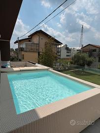 Piscina Laghetto PLAYA 2 – Rattan Beige