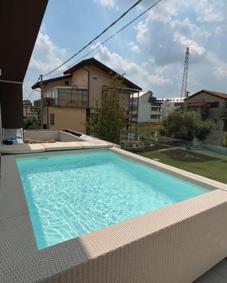 Piscina Laghetto PLAYA 2 – Rattan Beige