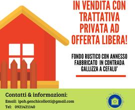 Villa con ampio terreno in Contrada Gallizza