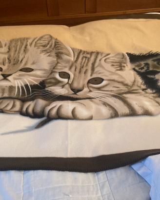 Copertina pile per divano o letto
