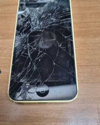 2722-Smartphone Apple iPhone 5C Giallo A1507