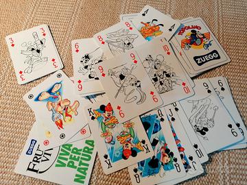 carte da gioco zuegg topolino 1995