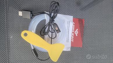 luci led auto con usb