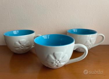Set 3 tazze da tè Mulino Bianco - collezione 2010