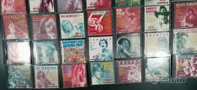 collana di CD del rock