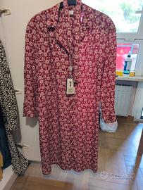 vestito lungo misto seta 