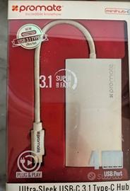 Hub USB a Type-C Promate minihub-c4 