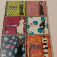 Lotto di 6 CD musicali della serie Studio Mina