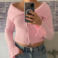 Cardigan rosa