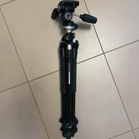 Treppiede Manfrotto 190XPROB + Testa 804RC